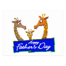 Happy Father's Day Postcard