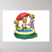 Happy Fathers Day Poster
