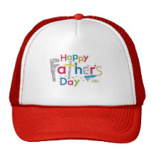happy fathers day trucker hats