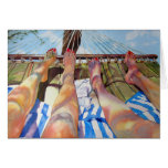 Happy Feet Greeting Card