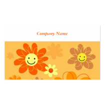 Happy Flowers, Company Name business cards