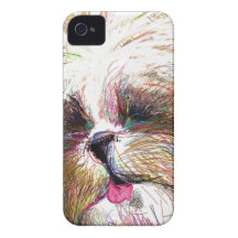 happy girl iPhone 4 Case-Mate cases