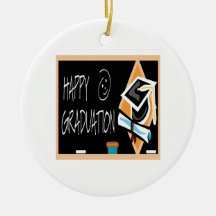 Happy Graduation 2 Christmas Tree Ornaments
