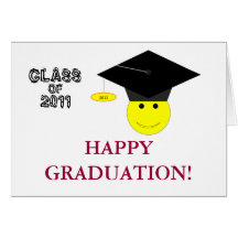HAPPY GRADUATION CLASS Of 2011 Card