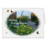 Happy Grandparents Day-Garden Doorway Flowers Cards
