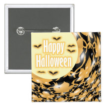 Happy Halloween Button
