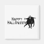 Happy Halloween Dracula Fridge Magnet