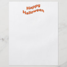 Happy Halloween Full Color Flyer