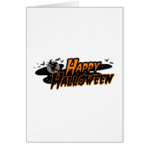 Happy Halloween Greeting Card