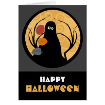 Happy Halloween Greeting Card