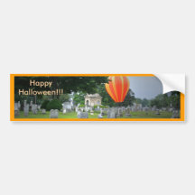 Happy Halloween!  Haunting! Bumper Sticker