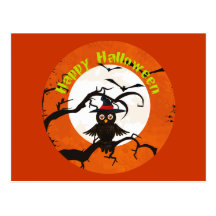 Happy Halloween Postkarte