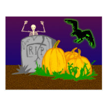 Happy Halloween Postkarte