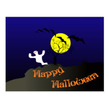 Happy Halloween Postkarte