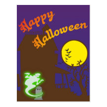 Happy Halloween Postkarten