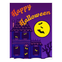 Happy Halloween Postkarten
