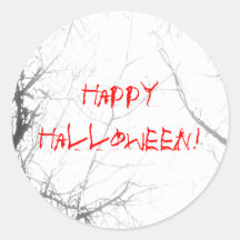 Happy Halloween, scary sticker