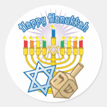 Happy Hanukkah Sticker