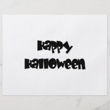 Happy Happy Halloween Flyers