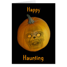 Happy Haunting Greeting Card