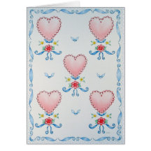 Happy Hearts Card