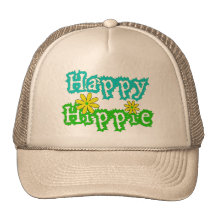 Happy Hippie Trucker Hats