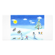 HAPPY HOLIDAYS (alternate) Photo Greeting Card