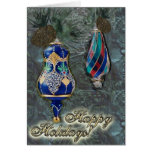 Happy Holidays Bulb card