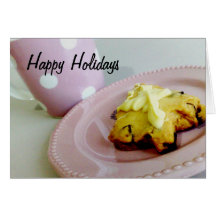 Happy Holidays by Savage Kitten Greeting Card