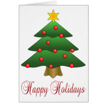 HAPPY HOLIDAYS CARD
