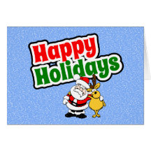 Happy Holidays Greeting Cards