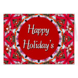 Happy Holiday's Greeting Cards