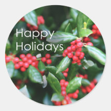 Happy Holidays Sticker
