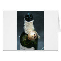 Happy holidays to the wine lover greeting cards