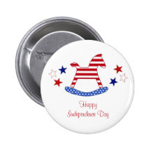 Happy Independence Day Button