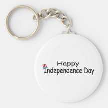 Happy Independence Day Keychain
