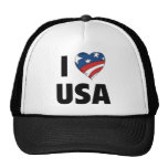 happy independence day mesh hat