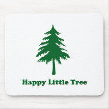 Happy Little Tree Mouse Mats