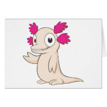 Happy Mexican Mole Lizard Card