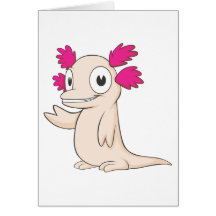 Happy Mexican Mole Lizard Card