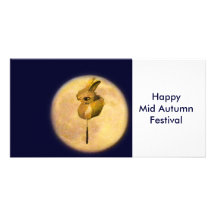 Happy Mid Autumn Festival Greeting Card Picture Card