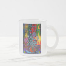 Happy Mothers Day Floral Abstract Mug