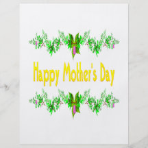 Happy Mothers Day Full Colour Flyer