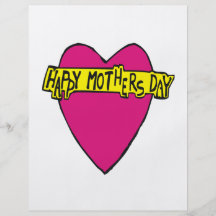 Happy Mothers Day Full Colour Flyer