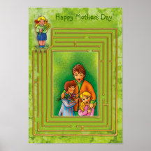 Happy Mothers Day! Poster Template