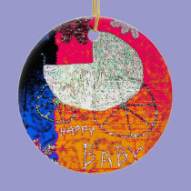 Happy New Baby ornaments