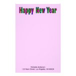 happy New year stationery