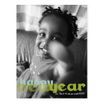 Happy New Year Photo Postcard