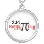 Happy Pi Day 3.14 - March 14th Personalised Necklace