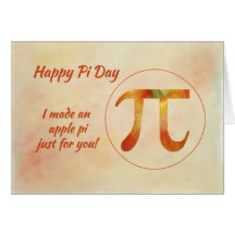 Happy Pi Day (Birthday) Card